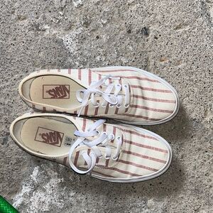 VANS X JCREW lightly worn shoes